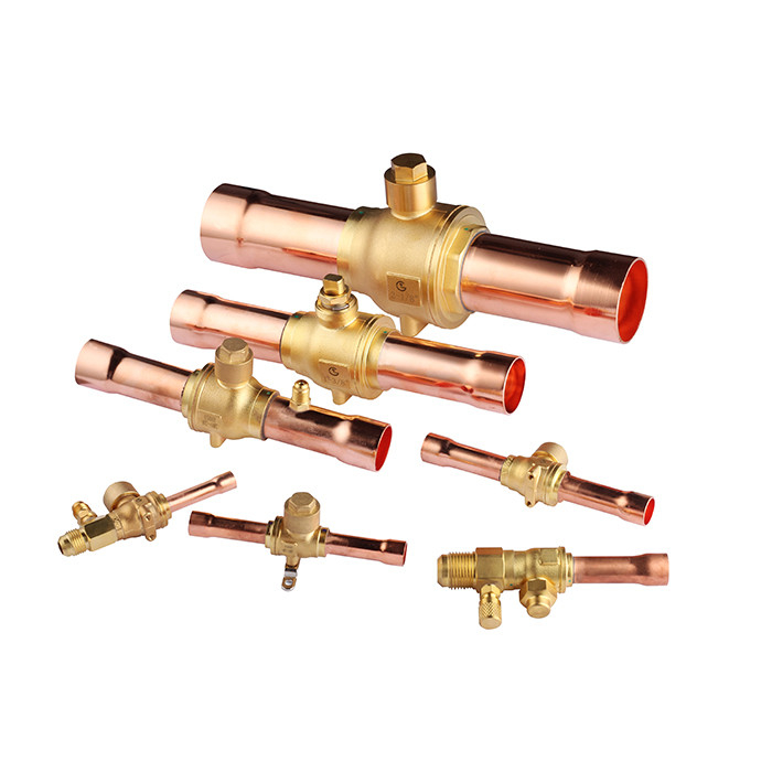 DN4  DN100 Katup Bola Pendingin Baja Temperature -40°C  150°C Dengan Flanges