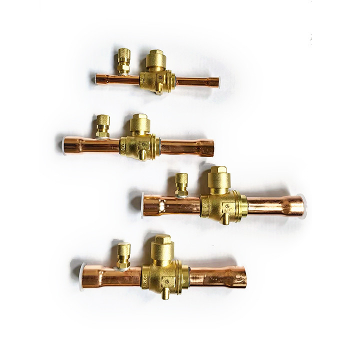 DN4  DN100 Katup Bola Pendingin Baja Temperature -40°C  150°C Dengan Flanges