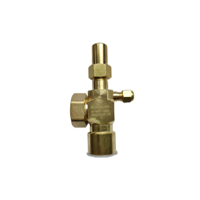 Tekanan DN4-DN50 Servis klep rotalock pendingin Dan Fittings Untuk-40°C+150°C Dan 0-4.5 MPa