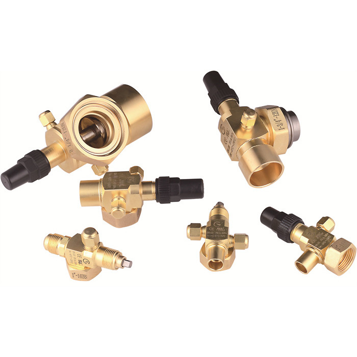 Tekanan DN4-DN50 Servis klep rotalock pendingin Dan Fittings Untuk-40°C+150°C Dan 0-4.5 MPa