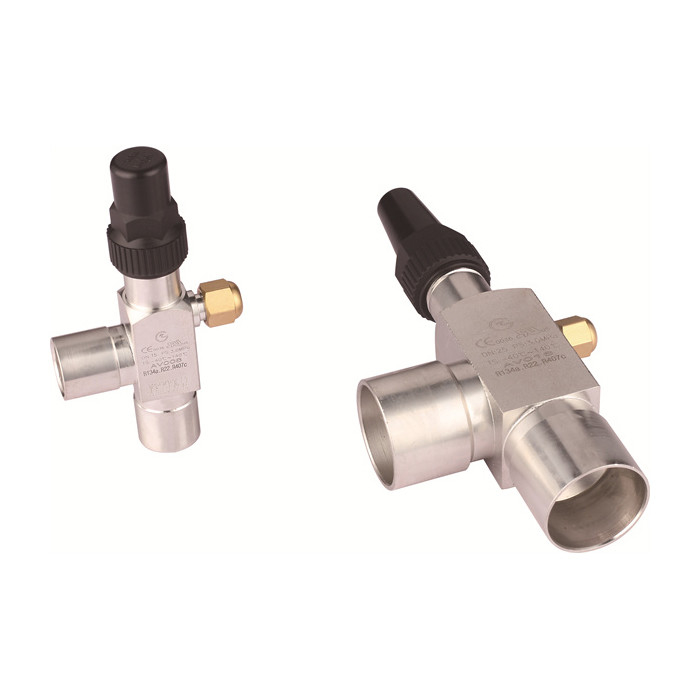 9.5MPa Hidrolik Tekanan Solder Angle Valve Untuk CFC HCFC HFC R717 Cairan