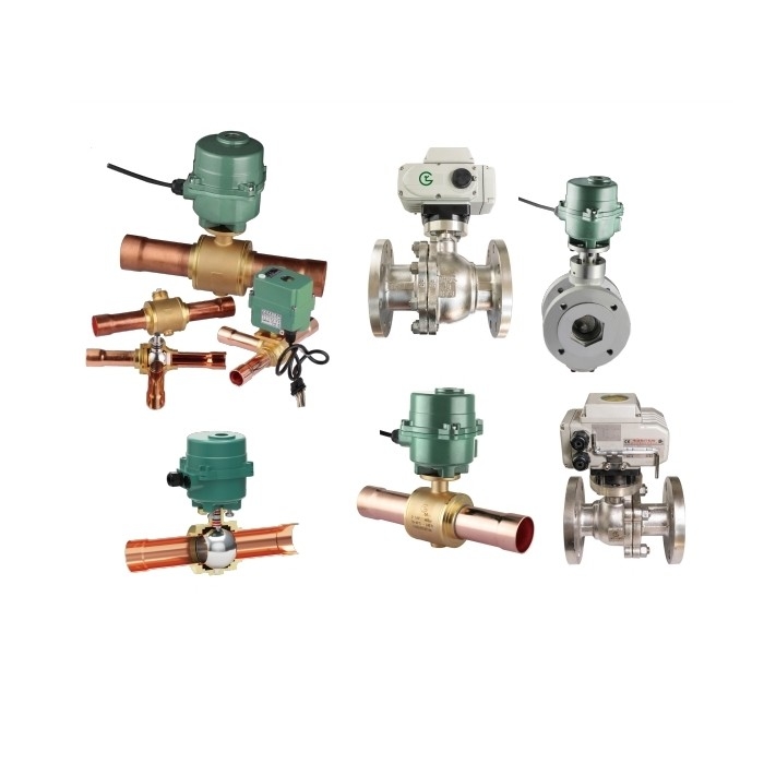 1.0-2.5 Tingkat Keakuratan Smart Electric Valve Spherical Electric Expansion Valve Presisi tinggi