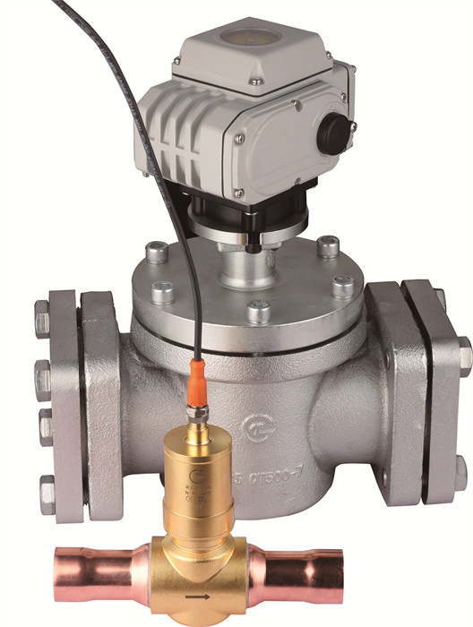 IP67 Waterproof Refrigeration Electric Expansion Valve for CFC Refrigerants Tingkat Keakuratan 1,0 - 2,5
