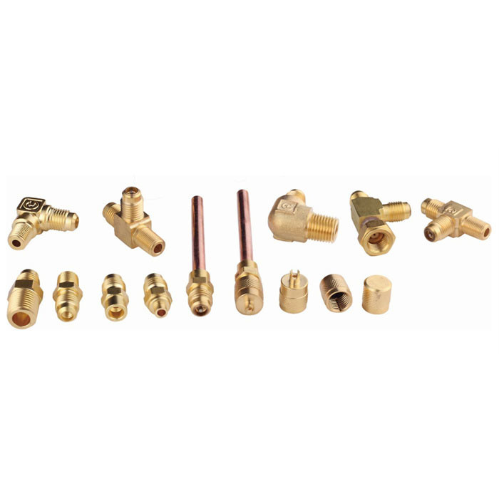 Brass Needle Valve Manual Precision Controlled Untuk Industrial 1/4 Compression Needle Valve