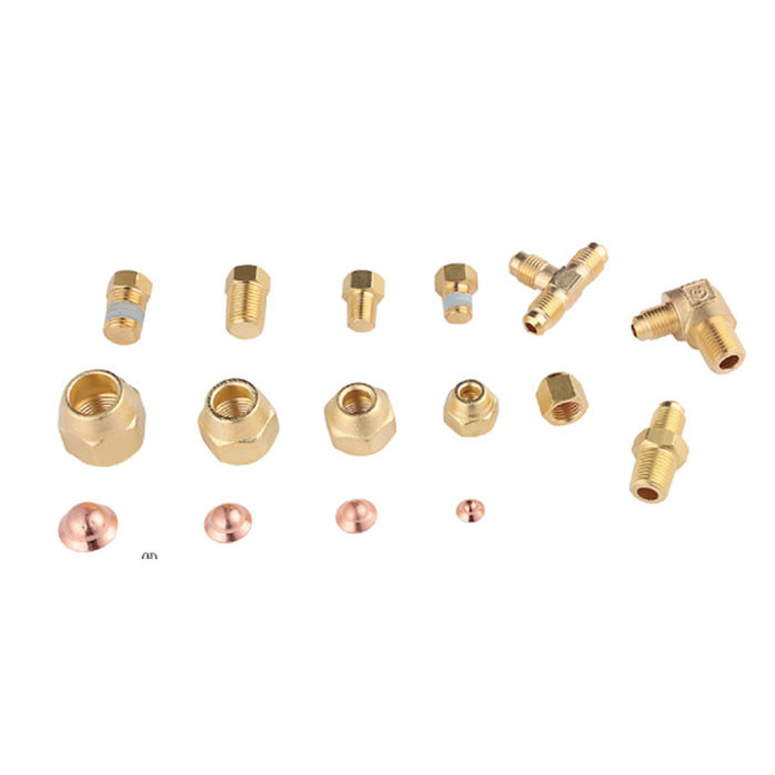 Brass Needle Valve Manual Precision Controlled Untuk Industrial 1/4 Compression Needle Valve