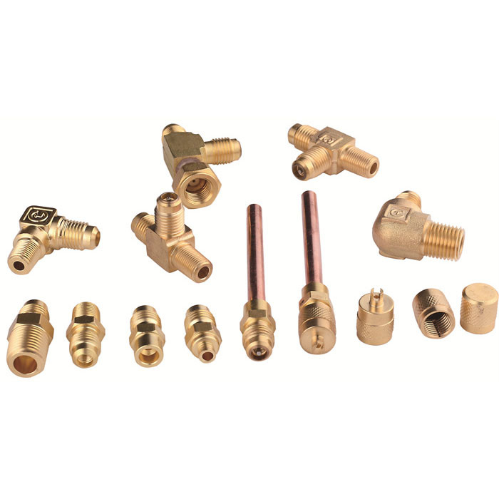 Brass Needle Valve Manual Precision Controlled Untuk Industrial 1/4 Compression Needle Valve