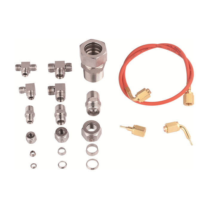 CFC HCFC HFC Quick Connect Fittings Refrigerant / Refrigeration Hose untuk pendinginan yang optimal di industri minuman