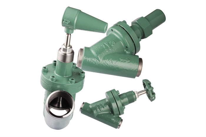 6.3MPa Amoniac Shut Off Valve Untuk Pembekuan Dan Penggunaan Industri -46°C+120°C