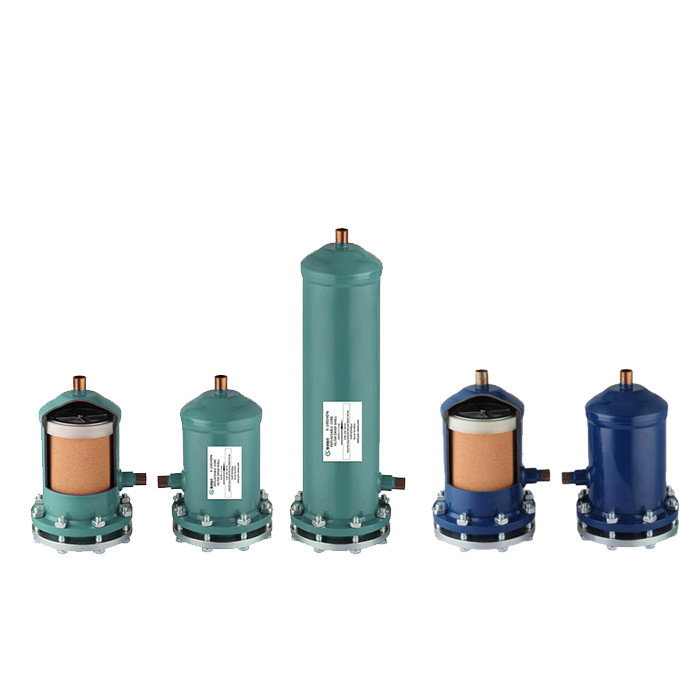 CFC HCFC HFC POE Filter Minyak Pengering Filter Pendingin Kisaran suhu kerja -29°C sampai 100°C