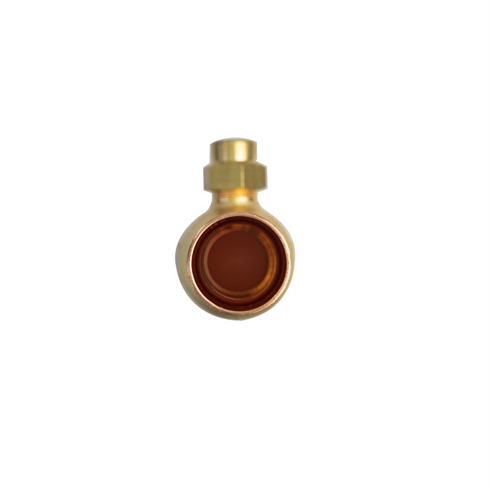 Easy Installation 3 Way Refrigeration Valve 0.3 ∙ 5.0 MPa Untuk CFC HCFC Dan HFC Refrigerants
