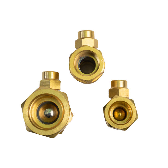 Easy Installation 3 Way Refrigeration Valve 0.3 ∙ 5.0 MPa Untuk CFC HCFC Dan HFC Refrigerants